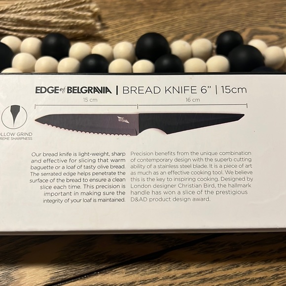 Precision Charred Onyx Knife 6” | 15cm - Picture 4 of 7